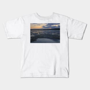 The Loughor Estuary, Llanelli Kids T-Shirt